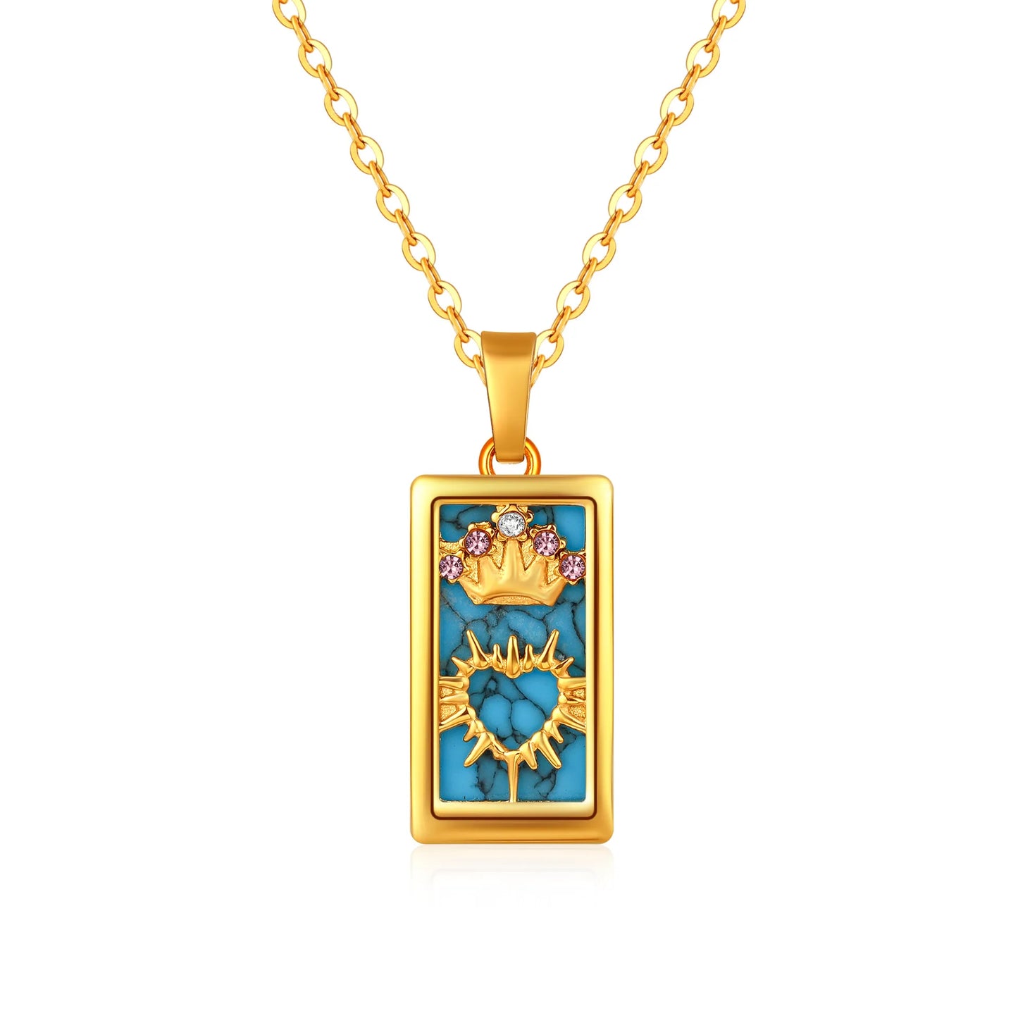 GOLD TAROT NECKLACE