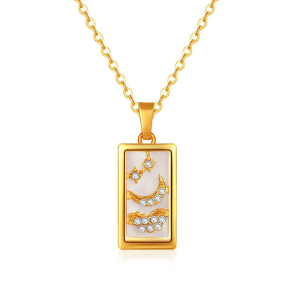 GOLD TAROT NECKLACE