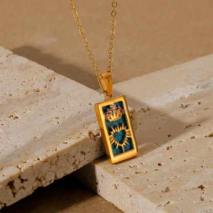 GOLD TAROT NECKLACE